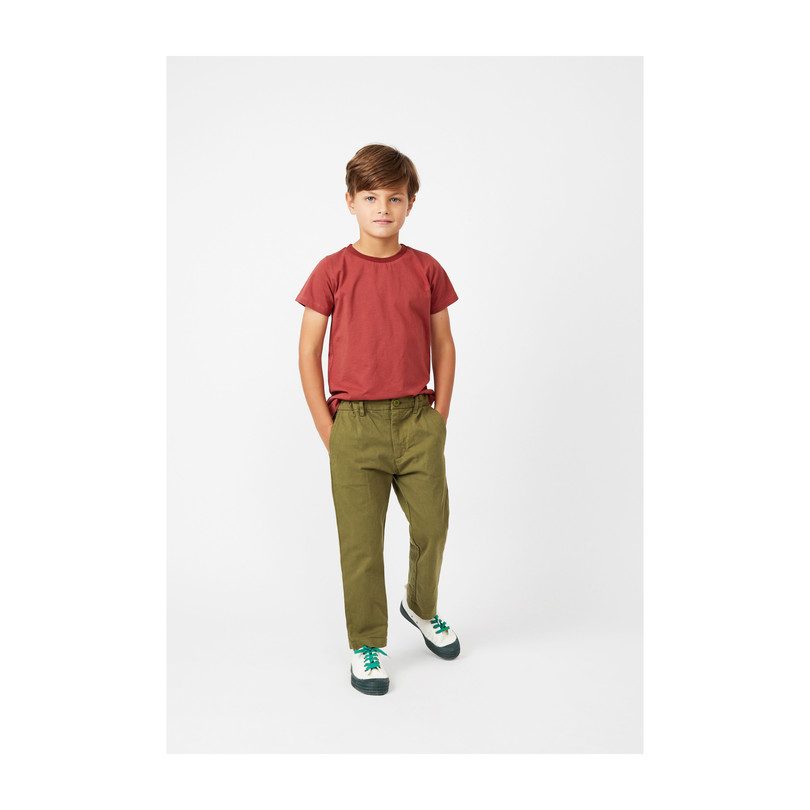 Bailey Short Sleeve Tee, Dusty Red Bailey Short Sleeve Tee, Dusty Red