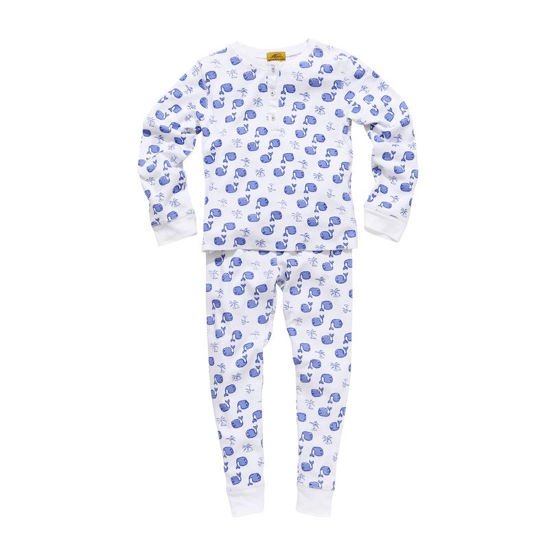 Kids Moby Pajamas, Blue - Sleepwear - Maisonette