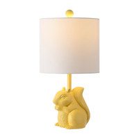 Sunny Squirrel Lamp, Yellow