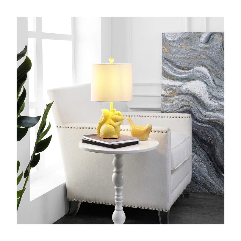 Sunny Squirrel Lamp, Yellow Sunny Squirrel Lamp, Yellow