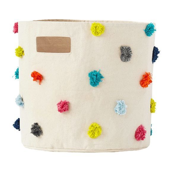 Pom Pom Bin, Multi Pom Pom Bin, Multi
