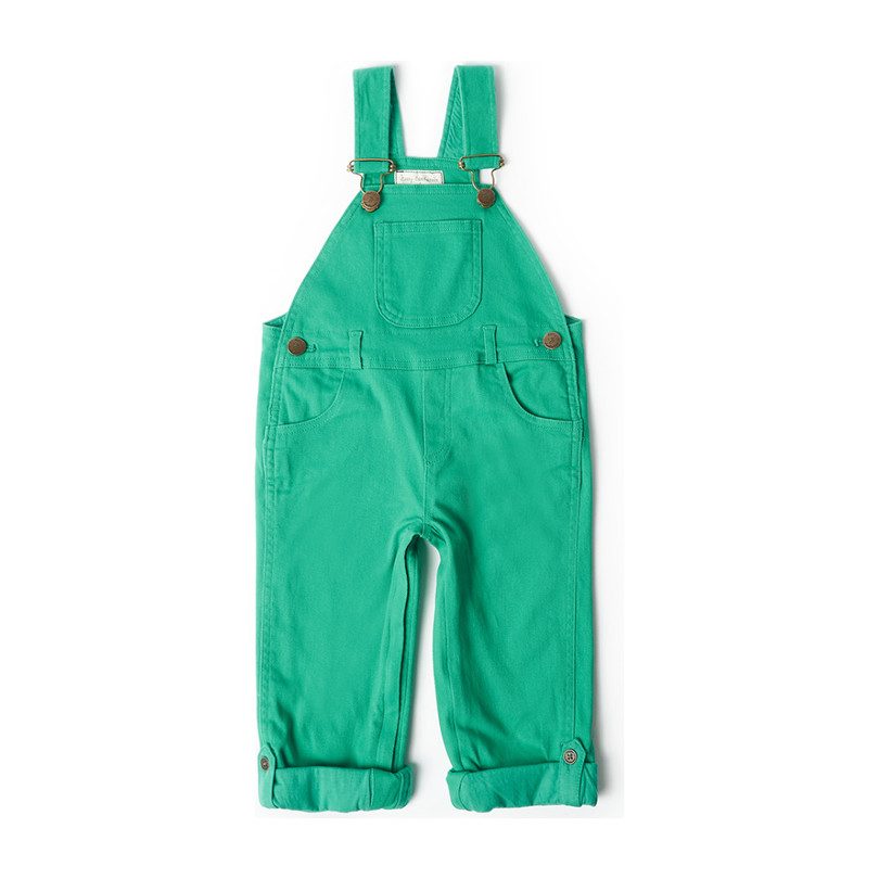 Emerald Green Overalls Rompers