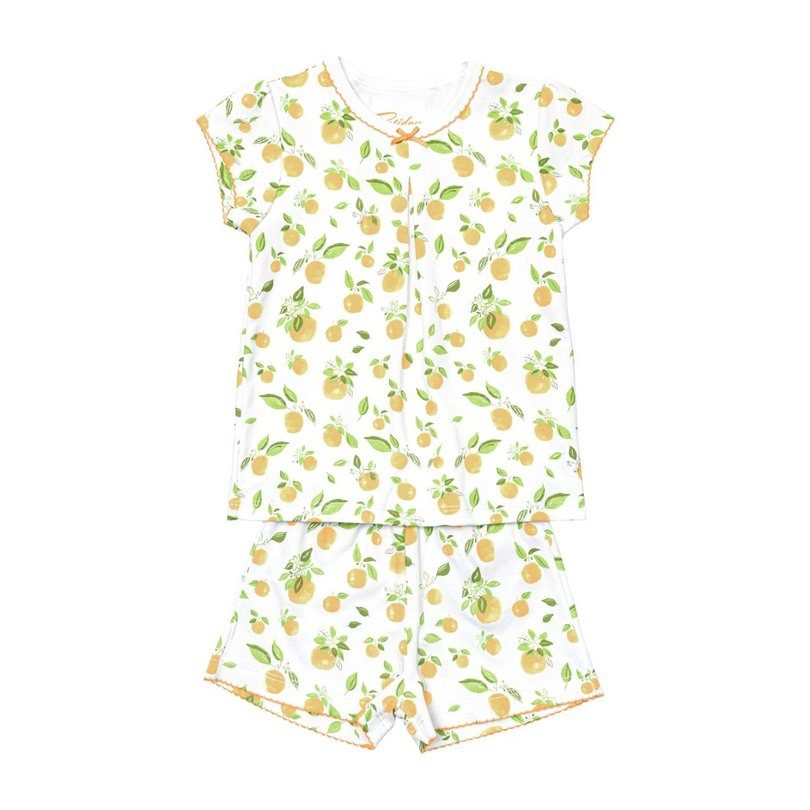 Summer Pajamas, Orange Blossoms Summer Pajamas, Orange Blossoms