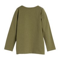 Drew Long Sleeve Pocket Tee, Green