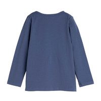 Drew Long Sleeve Pocket Tee, Blue