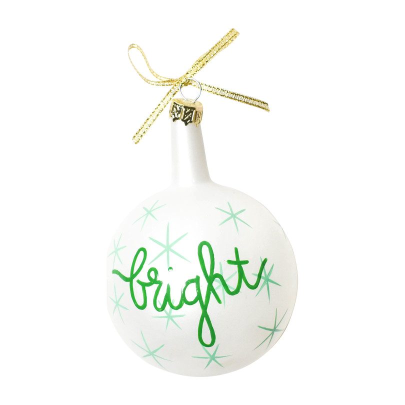 Christmas Sprits Bright Ornament, Mint Star Christmas Sprits Bright Ornament, Mint Star