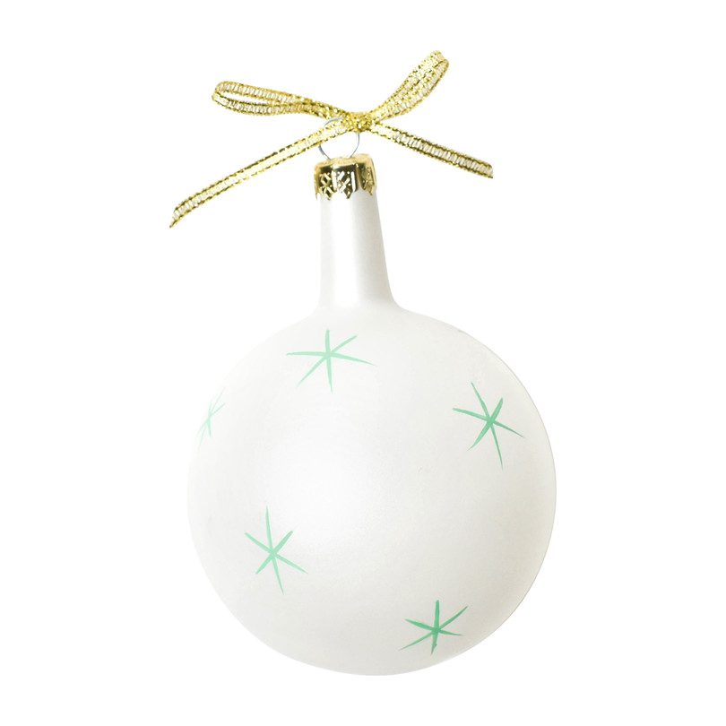 Christmas Sprits Bright Ornament, Mint Star Christmas Sprits Bright Ornament, Mint Star