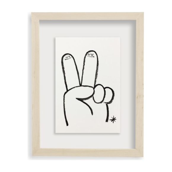 Peace Sign, 9" x 12" Peace Sign, 9" x 12"