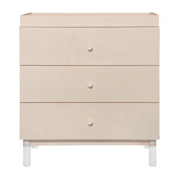 Gelato 3-Drawer Changer Dresser with Removable Changing Tray, Natural ...