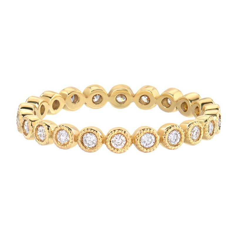 Diamond Bezel Eternity Band Diamond Bezel Eternity Band