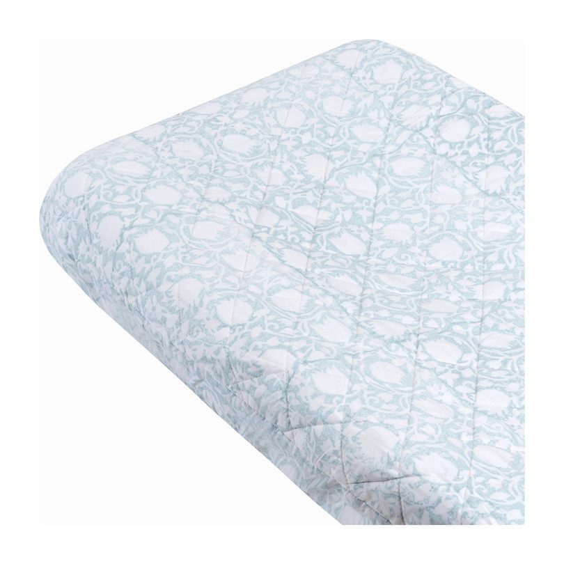 Thalia Changing Pad Cover, Seaglass - Mattresses & Changing Pads ...