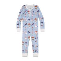 *Exclusive* Kids Carousel Pajama Set, Popcorn