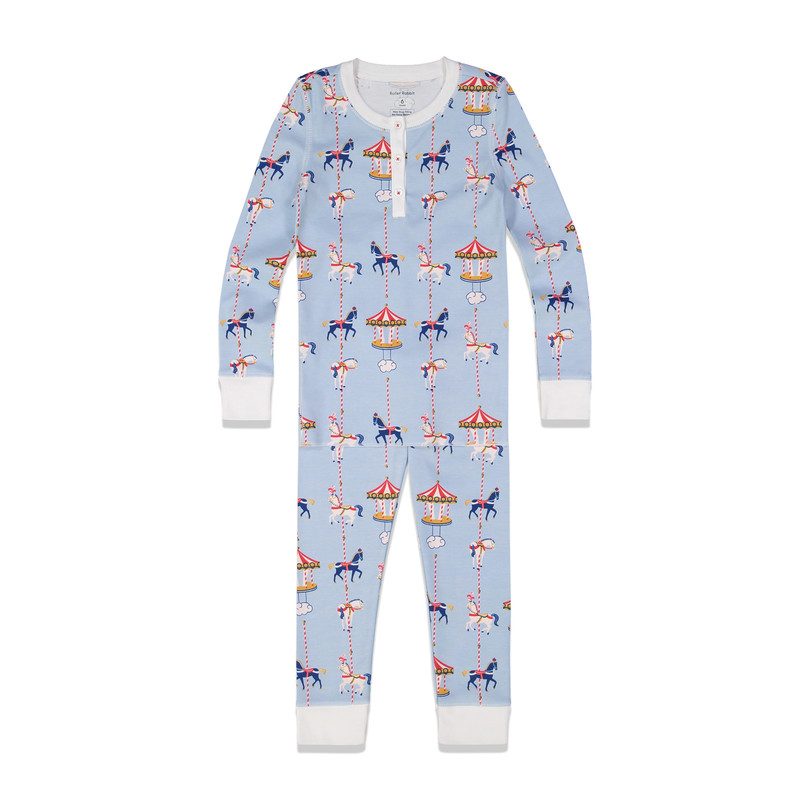 *Exclusive* Kids Carousel Pajama Set, Popcorn *Exclusive* Kids Carousel Pajama Set, Popcorn