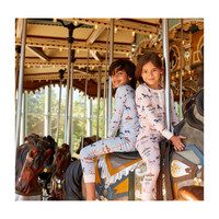 *Exclusive* Kids Carousel Pajama Set, Popcorn