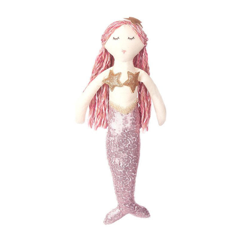 mermaid sequin stuffed animal