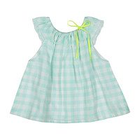 Ruffle Blouse, Check