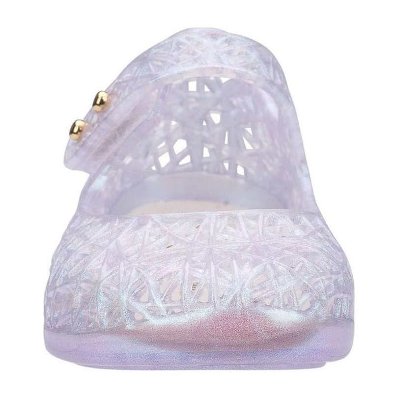 Mini Campana Zig Zag Mary Jane, White Mini Campana Zig Zag Mary Jane, White