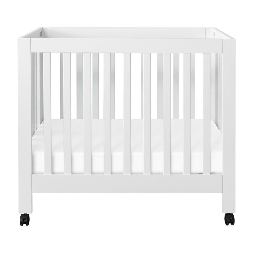 Origami Mini Crib, White Cribs &