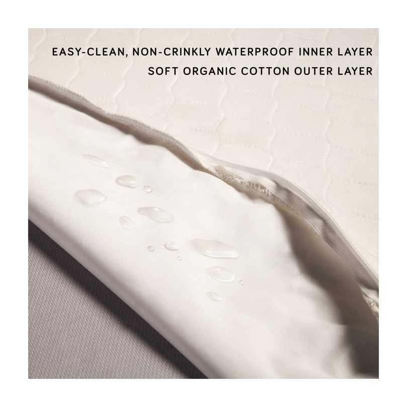 Pure Core NonToxic Crib Mattress with Hybrid Waterproof Cover