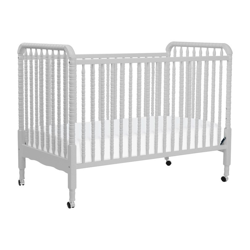 Jenny Lind 3in1 Convertible Crib, Fog Grey Cribs &