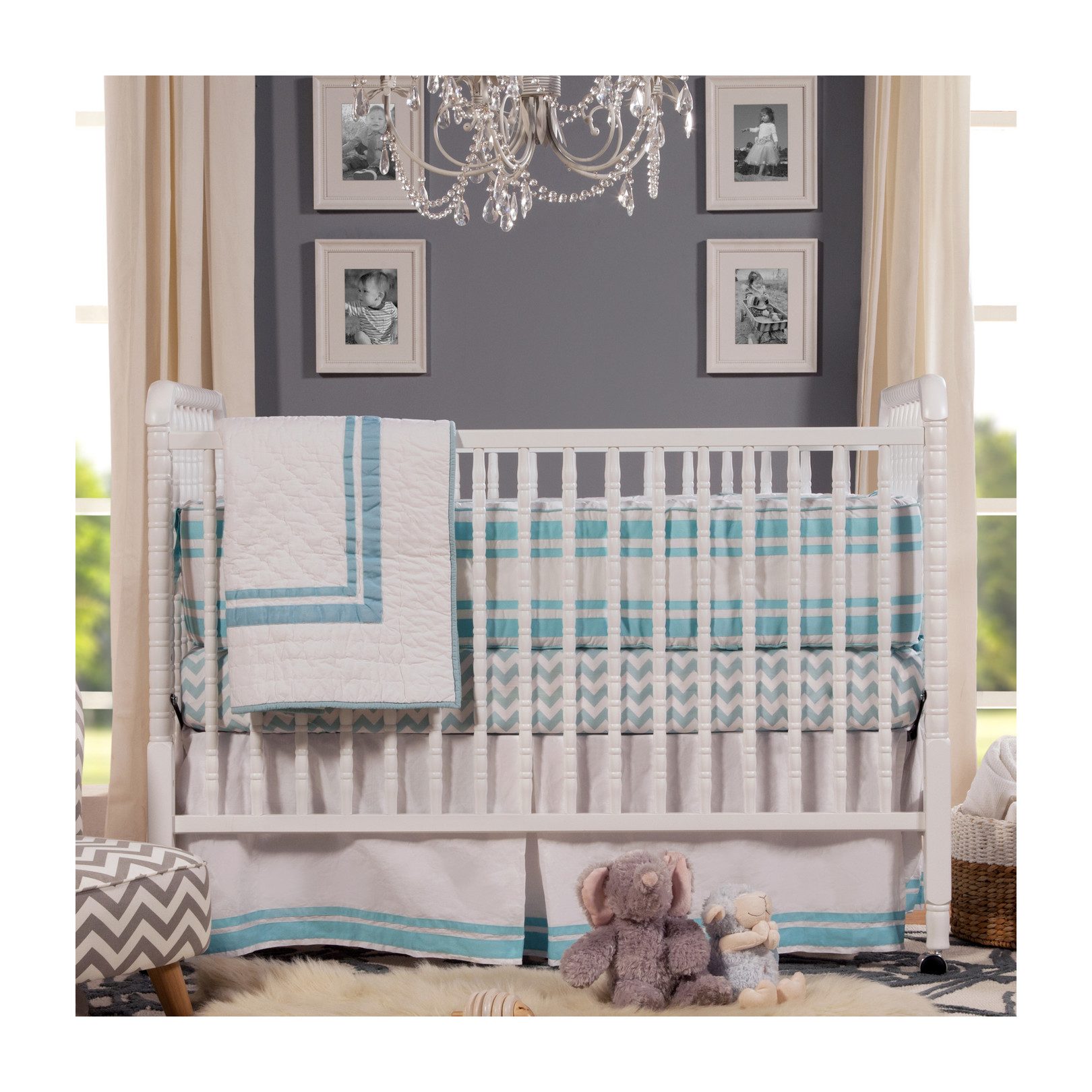 Jenny Lind 3-in-1 Convertible Crib, White - Cribs & Bassinets - Maisonette