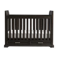 Chelsea Square Stationary Crib, Raisin