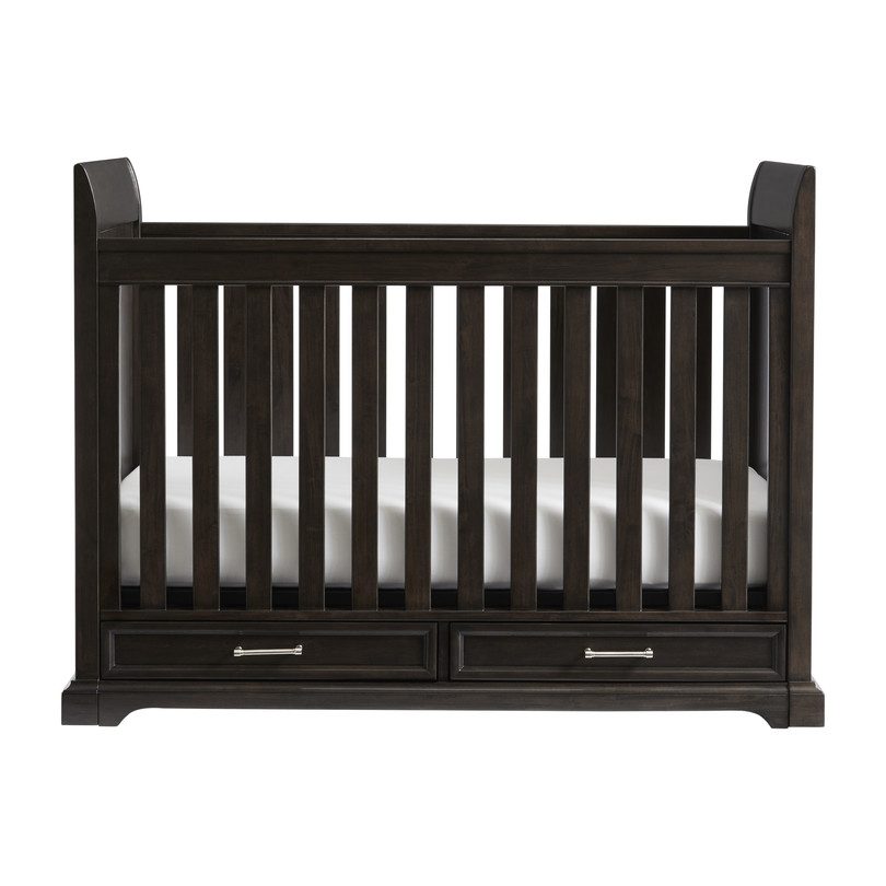 Chelsea Square Stationary Crib, Raisin Chelsea Square Stationary Crib, Raisin
