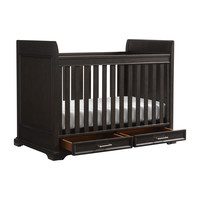 Chelsea Square Stationary Crib, Raisin