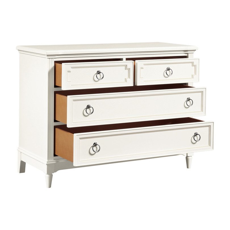 Clementine Court Single Dresser, Frosting White Dressers & Changing Tables