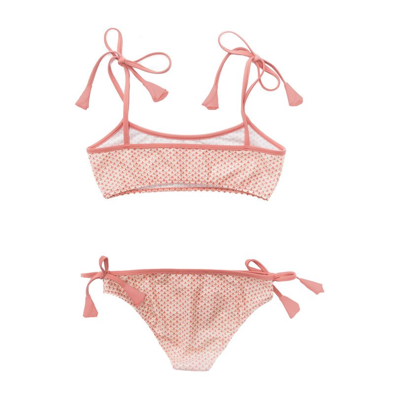 Mollie Bikini, Scale Pink - Swim - Maisonette