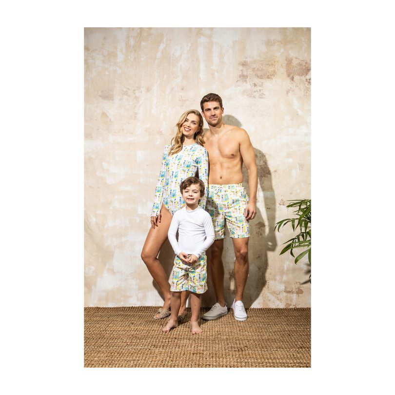 *Exclusive* Women's Mila Long Sleeve One Piece, Sol Fruit *Exclusive* Women's Mila Long Sleeve One Piece, Sol Fruit