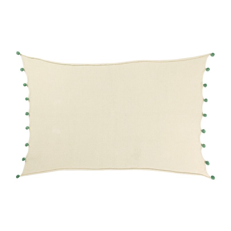 Bubbly Baby Blanket, Natural/Green Bubbly Baby Blanket, Natural/Green