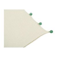 Bubbly Baby Blanket, Natural/Green