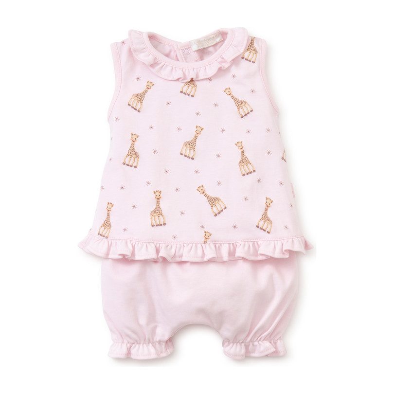 Sophie La Girafe Sunsuit, Pink Sophie La Girafe Sunsuit, Pink