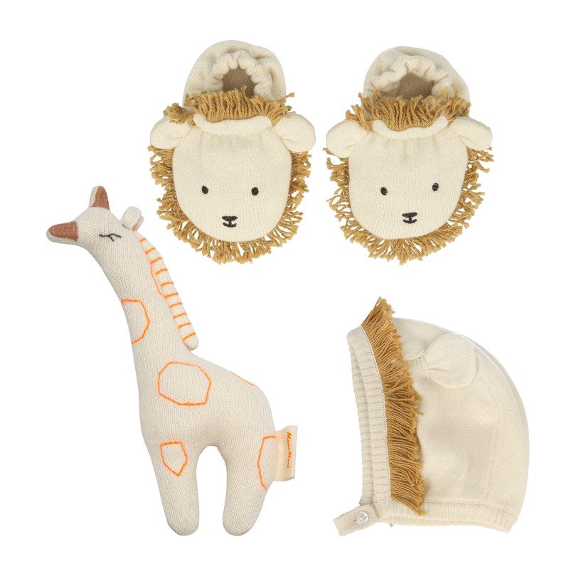 Lion & Giraffe Baby Gift Set Lion & Giraffe Baby Gift Set