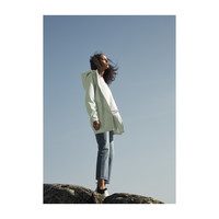 Adult Unisex Wings Rain Jacket, Shadow Green