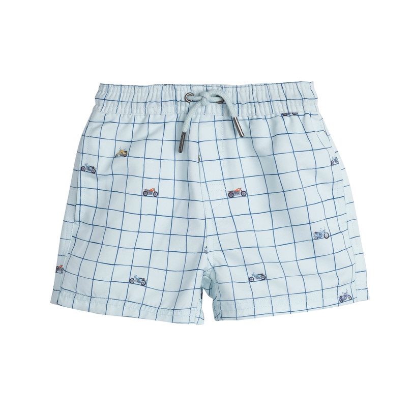 Le Club Original Boys Swim Trunk Fresh Blue