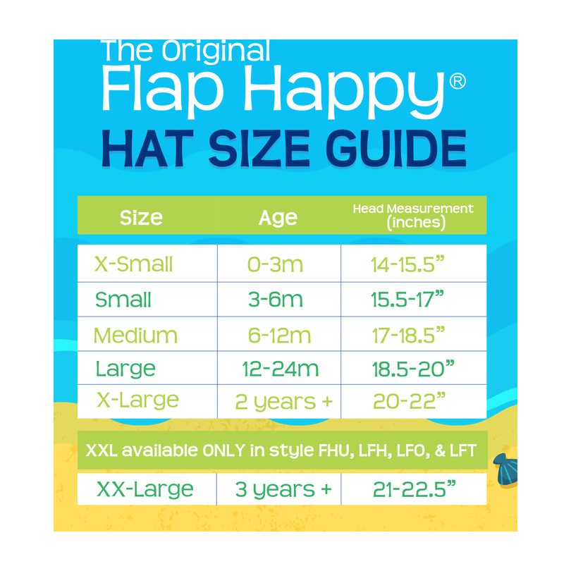 flap happy double ruffle hat