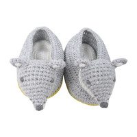 Crochet Wolf Booties