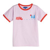 Camping Squad Tee, Lilac