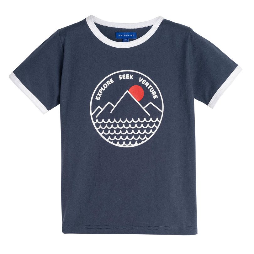 Explore Seek Venture Tee, Navy Explore Seek Venture Tee, Navy