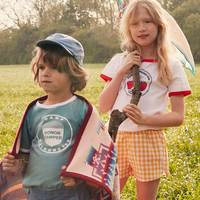 Honor Camper Tee, Sky Blue