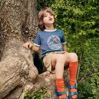 Explore Seek Venture Tee, Navy
