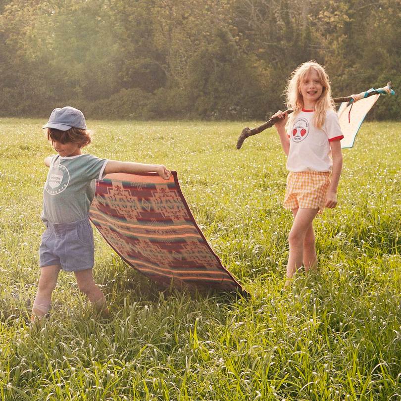 Honor Camper Tee, Sky Blue Honor Camper Tee, Sky Blue