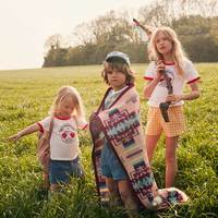 Honor Camper Tee, Sky Blue