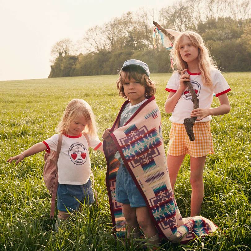 Honor Camper Tee, Sky Blue Honor Camper Tee, Sky Blue