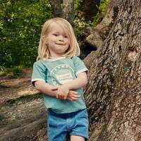 Honor Camper Tee, Sky Blue