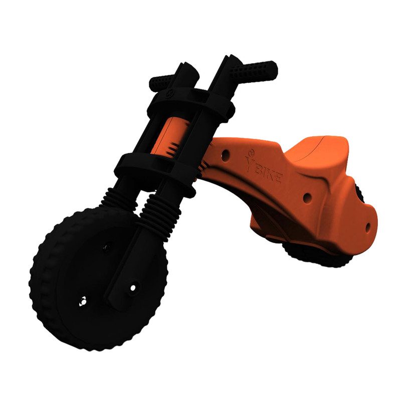 YBIKE Original Balance Bike Ride-On, Orange - Bikes - Maisonette