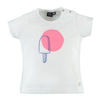 Popsicle Tee, White
