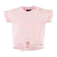 Tie-Waist Tee, Neon Pink